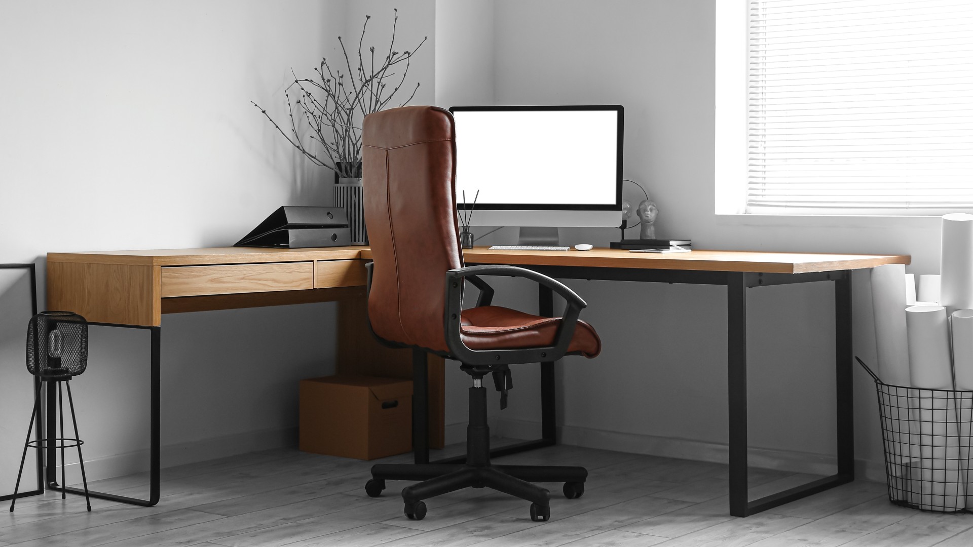 small-home-office-plan-pic2 角落式辦公區